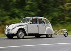 Citroën 2cv  Citroën 2cv, 100 autos sur la N7, 10 juillet 2017