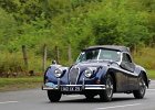 Jaguar XK140  Jaguar XK140, 100 autos sur la N7, 10 juillet 2017