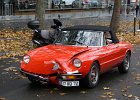 Alfa Romeo Duetto Spider  Alfa Romeo Duetto Spider, Tour de Paris, 50e anniversaire de la FIVA, 20 novembre 2016