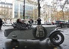 BSA cyclecar  BSA cyclecar, Tour de Paris, 50e anniversaire de la FIVA, 20 novembre 2016