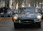 Jaguar E-type serie 1 coupé  Jaguar E-type serie 1 coupé, Tour de Paris, 50e anniversaire de la FIVA, 20 novembre 2016