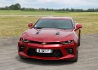 Chevrolet Camaro 2016  Chevrolet Camaro 2016, Aubamerican days, Aérodrome de Brienne-le-château, 26 mai 2024