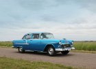 Chevrolet Bel Air 1955  Chevrolet Bel Air 1955, Aubamerican days, Aérodrome de Brienne-le-château, 24 mai 2024