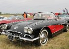 Chevrolet Corvette C1 1958  Chevrolet Corvette C1 1958, Aubamerican days, Aérodrome de Brienne-le-château, 24 mai 2024