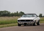 Chevrolet Camaro Mk1 350 SS cabriolet  Chevrolet Camaro Mk1 350 SS cabriolet, Aubamerican days, Aérodrome de Brienne-le-château, 24 mai 2024
