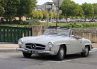Mercedes 190 SL  Mercedes 190 SL, 3e bouchon de Joigny, 3 septembre 2017.