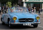 Mercedes 190 SL  Mercedes 190 SL, 3e bouchon de Joigny, 3 septembre 2017.