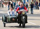 Moto Guzzi sidecar  Moto Guzzi sidecar, 3e bouchon de Joigny, 3 septembre 2017.