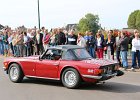 Triumph TR6  Triumph TR6, 3e bouchon de Joigny, 3 septembre 2017.