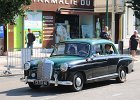 Mercedes 190  Mercedes 190, bouchon de Joigny, 5 septembre 2021