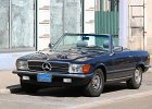 Mercedes 380 SL  Mercedes 380 SL, bouchon de Joigny, 5 septembre 2021