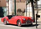 Triumph TR3  Triumph TR3, bouchon de Joigny, 5 septembre 2021