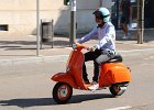 Vespa  Vespa, bouchon de Joigny, 5 septembre 2021