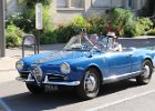 Alfa Romeo Giulietta Spider 1962, bouchon de Joigny, 4 septembre 2022