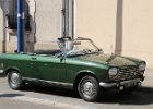 Peugeot 204 cabriolet, bouchon de Joigny, 4 septembre 2022