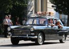 Peugeot 404 taxi, bouchon de Joigny, 4 septembre 2022