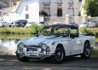 Triumph TR5, bouchon de Joigny, 4 septembre 2022
