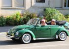Volkswagen Coccinelle cabriolet, bouchon de Joigny, 4 septembre 2022
