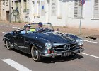 Mercedes 190 SL  Mercedes 190 SL, bouchon de Joigny, 3 septembre 2023