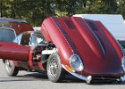 Jaguar E-type coupé  Jaguar E-type coupé, Montlhery Coupe Autos Légende, circuit de Linas-Montlhéry, 12 octobre 2025