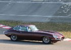 Jaguar E-type coupé serie 1  Jaguar E-type coupé serie 1, Montlhery Coupe Autos Légende, circuit de Linas-Montlhéry, 12 octobre 2025