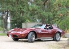 Chevrolet Corvette C3 1975  Chevrolet Corvette C3 1975, Festival Vintage Fontainebleau, Grand parquet, 23 septembre 2023