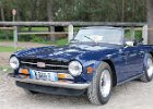 Triumph TR6 1973  Triumph TR6 1973, Festival Vintage Fontainebleau, Grand parquet, 23 septembre 2023