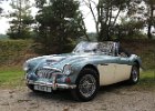 Austin-Healay MkIII 1966  Austin-Healay MkIII 1966, Festival Vintage Fontainebleau, Grand parquet, 21 septembre 2024