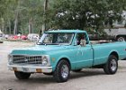 Chevrolet Custom 20 350 pickup 1971  Chevrolet Custom 20 350 pickup 1971, Festival Vintage Fontainebleau, Grand parquet, 21 septembre 2024