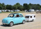 Fiat 500 mini caravane  Fiat 500 mini caravane, Gazoline Festival 2023, Lamotte-Beuvron (41), 4 juin 2023