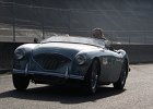 Austin Healey 100  Austin Healey 100, Les grandes heures automobiles, Montlhéry, 26 septembre 2015