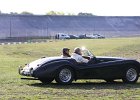 Jaguar XK120 cabriolet  Jaguar XK120 cabriolet, Les grandes heures automobiles, Montlhéry, 26 septembre 2015