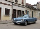 Chevrolet Corvair cabriolet  Chevrolet Corvair cabriolet, 8eme Avallon Auto Passion, L'isle-sur-Serein, 8 juin 2025