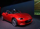 Mazda MX-5  Mazda MX-5, Mondial de l&#39;Automobile, Paris, 5 octobre 2014 : Mondial de l'Automobile, Paris, 5 octobre 2014