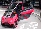Toyota i-road  Toyota i-road, Mondial de l&#39;Automobile, Paris, 5 octobre 2014