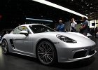 Porsche 718 Cayman  Porsche 718 Cayman, Mondial de l&#39;Automobile, Paris, 5 octobre 2016