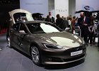 Tesla Model S  Tesla Model S, Mondial de l&#39;Automobile, Paris, 5 octobre 2016