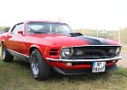 Ford Mustang Mach 1 1970  Ford Mustang Mach 1 1970, Montlhéry TFestival du centenaire, circuit de Linas-Montlhéry, 13 octobre 2024