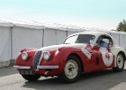 Jaguar XK120 1952  Jaguar XK120 1952, Montlhéry TFestival du centenaire, circuit de Linas-Montlhéry, 13 octobre 2024