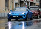 Alpine A110  Alpine A110, bouchon de Nemours, 3 octobre 2021
