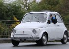 Fiat 500  Fiat 500, bouchon de Nemours, 6 octobre 2024