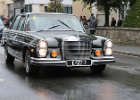 Mercedes 280 SE 4.5 1972  Mercedes 280 SE 4.5 1972, bouchon de Nemours, 6 octobre 2024