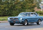 Ford Mustang 1966  Ford Mustang 1966, bouchon de Nemours, 5 octobre 2025