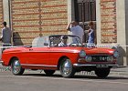 Peugeot 404 cabriolet  Peugeot 404 cabriolet, 48 heures de Troyes, 11 septembre 2016