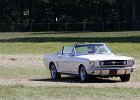 Ford Mustang cabriolet  Ford Mustang cabriolet, Autodrome festival Heritage, 6 juin 2015, circuit de Linas-Montlhéry