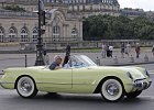 Chevrolet Corvette (1954)  Chevrolet Corvette (1954), 9e traversée estivale de Paris, 31 juillet 2016
