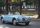 MG A  MG A, 9e traversée estivale de Paris, 31 juillet 2016