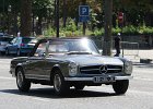 Mercedes SL  Mercedes SL, 9e traversée estivale de Paris, 31 juillet 2016