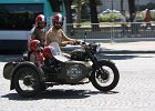 Side-car  Side-car, 9e traversée estivale de Paris, 31 juillet 2016