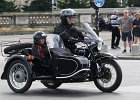 Ural side-car  Ural side-car, 9e traversée estivale de Paris, 31 juillet 2016